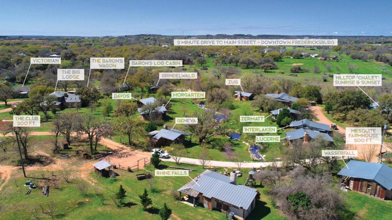 Barons Creekside Resort Fredericksburg Eksteriør billede